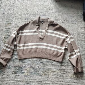 2 For 20! Cropped Boxy Polo Sweater